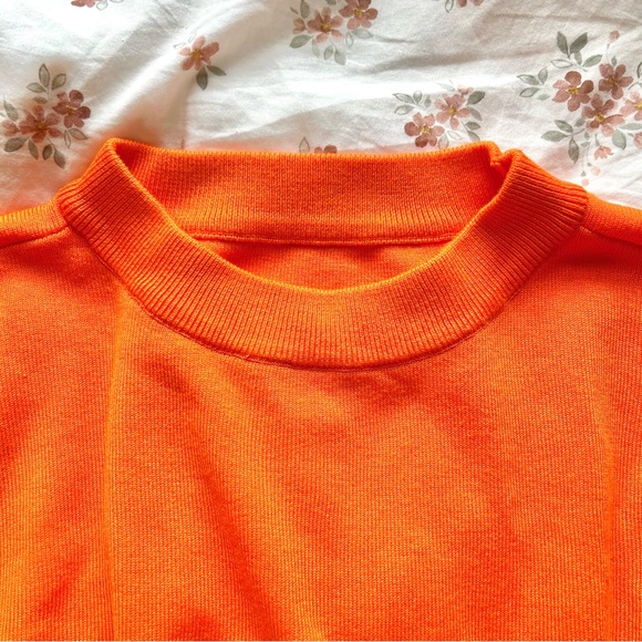 Amazon Orange Crewneck Sweatshirt/Sweatpants Set - Picture 5 of 12